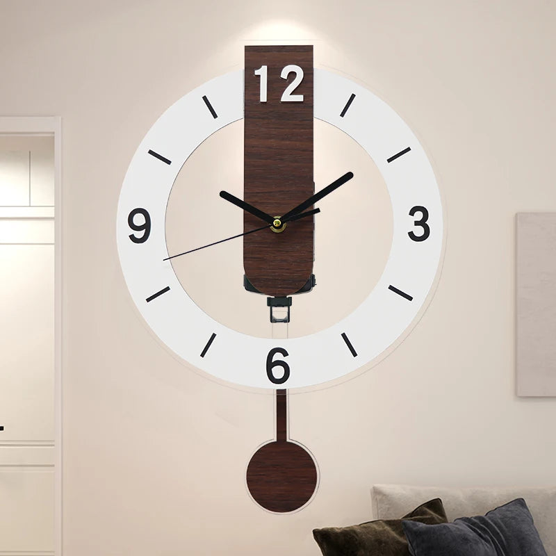 Large European Retro Swing Wall Clock – Classic Elegance for Any Space 1