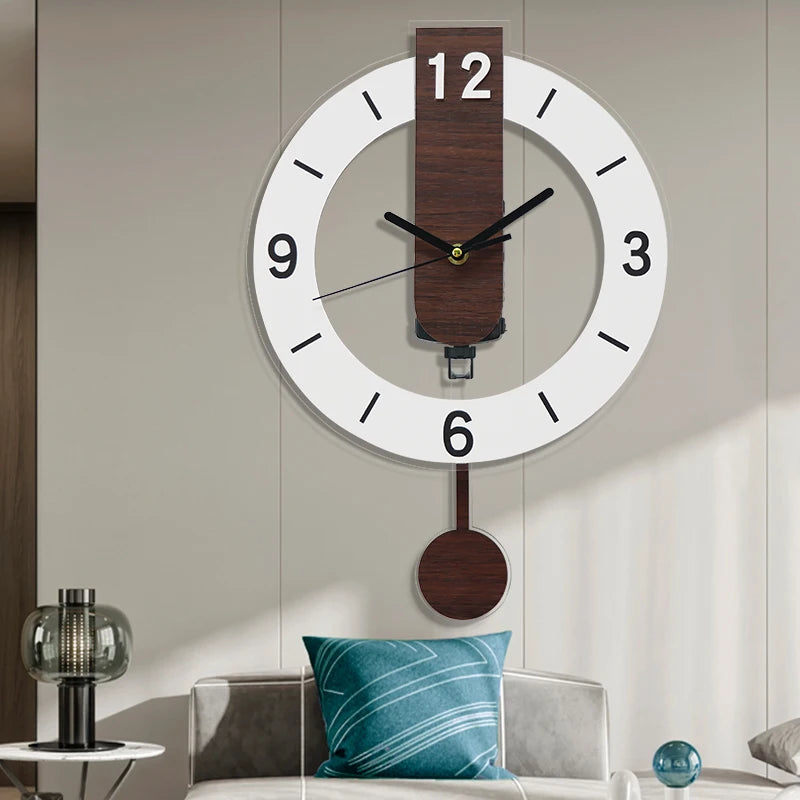 Large European Retro Swing Wall Clock – Classic Elegance for Any Space 3