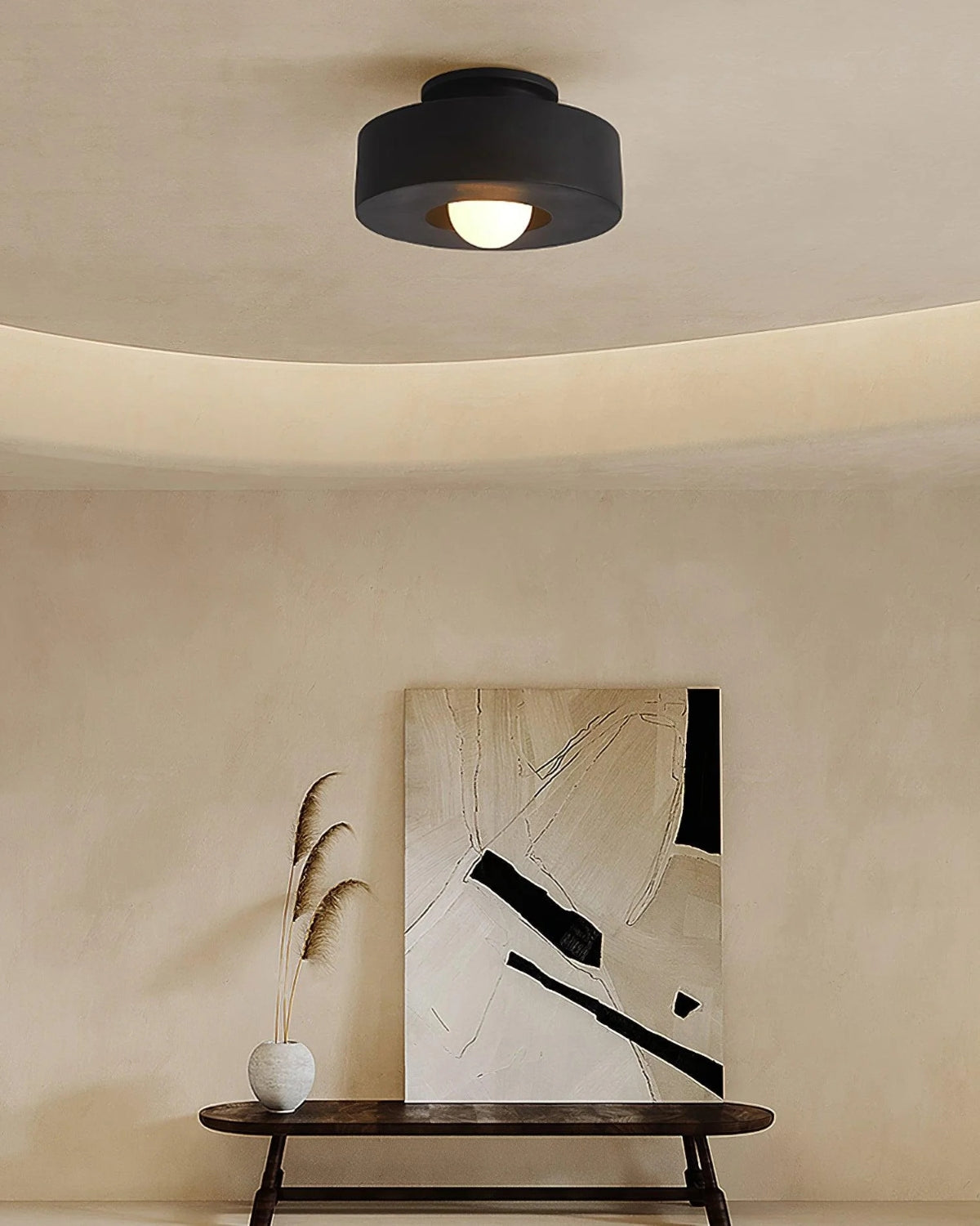 **Le Cercle Ceiling Lamp – Striking Circular Design with Warm Glow** 7
