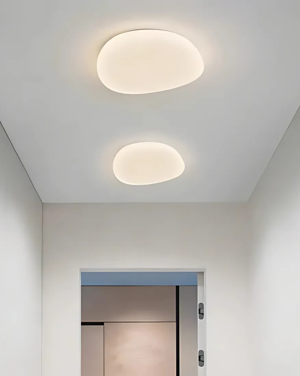 Le Ciel Flush Mount Ceiling Light – Soft Glow with Starry Effect 2