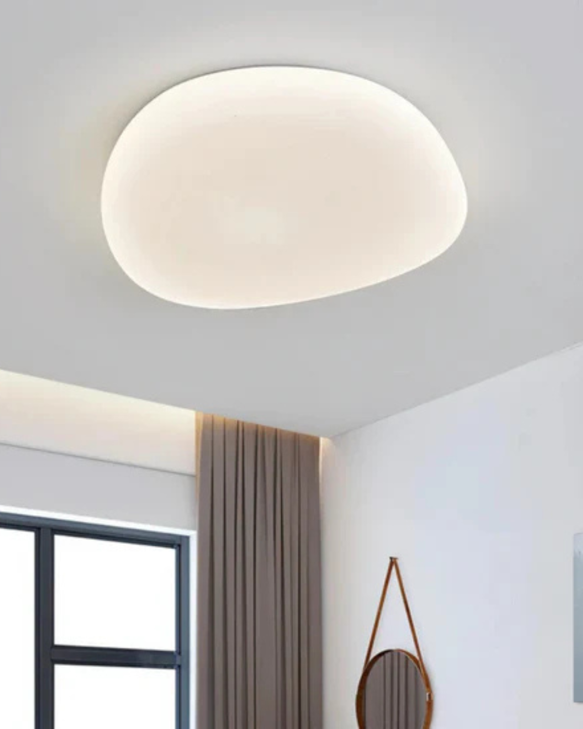 Le Ciel Flush Mount Ceiling Light – Soft Glow with Starry Effect 4