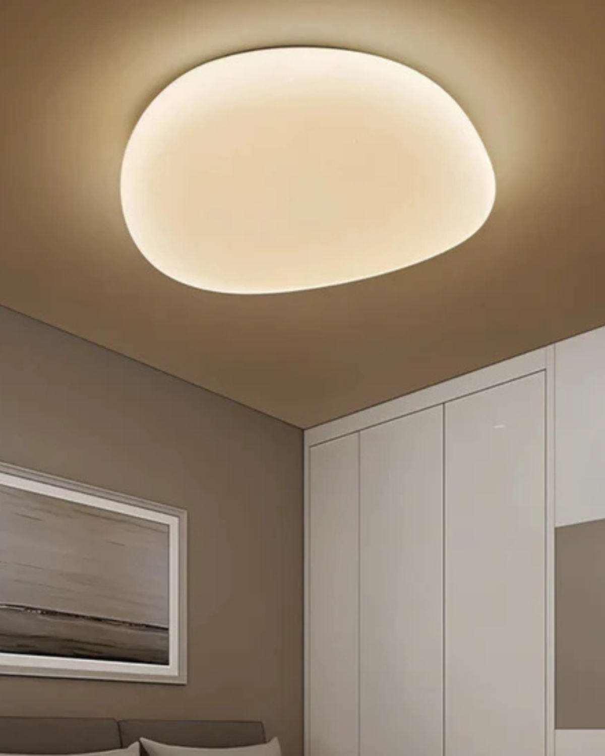 Le Ciel Flush Mount Ceiling Light – Soft Glow with Starry Effect 6