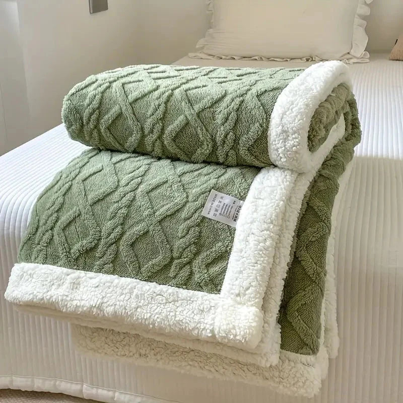 Le Rêvaire Elegant Fleece Blanket – Luxurious Warmth with Cozy Comfort 2