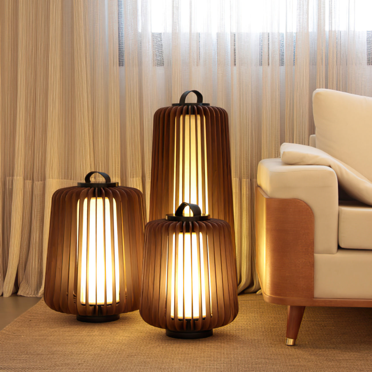 Legno Outdoor Lamp – Chic Illumination for Outside Spaces 2