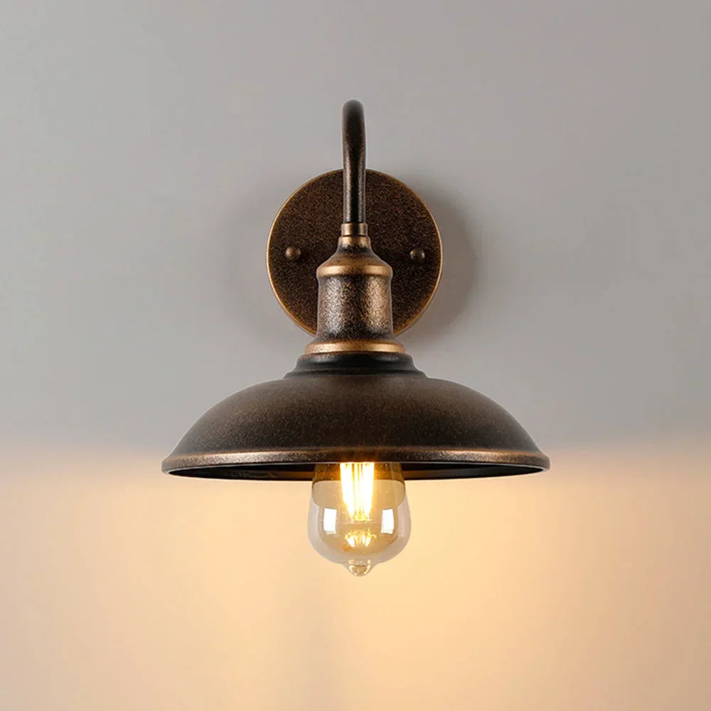 Loni Outdoor Wall Light With Swan Neck – Timeless Elegance for Your Garden 6