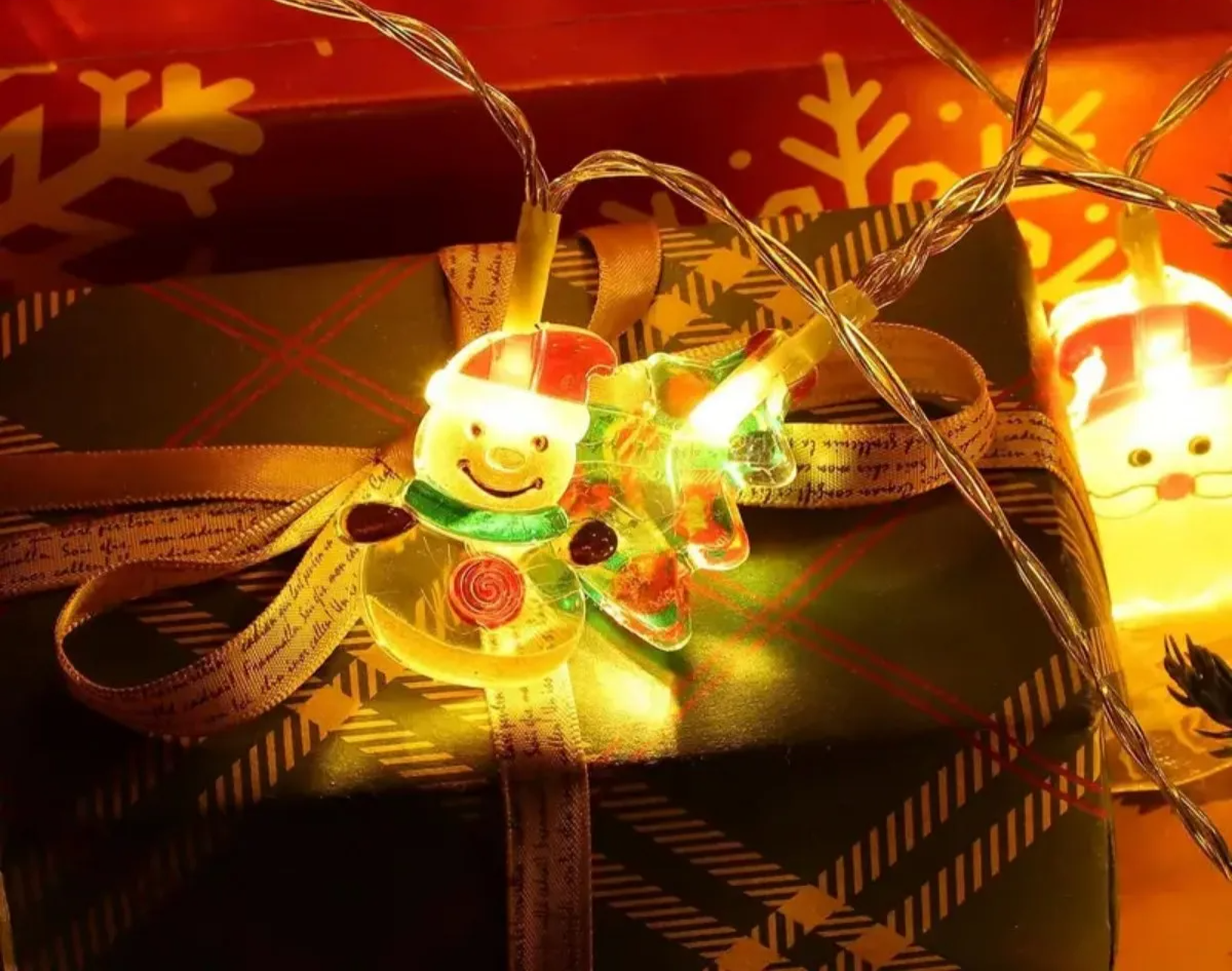 LumiChristmas LED Christmas Lights – Whimsical Characters for Cozy Festivities 4