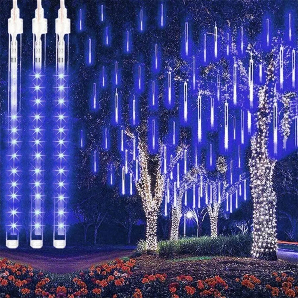 LumiRegen 50 cm LED Shooting Star Rain – Enchanting Light Show for Festive Celebrations 3