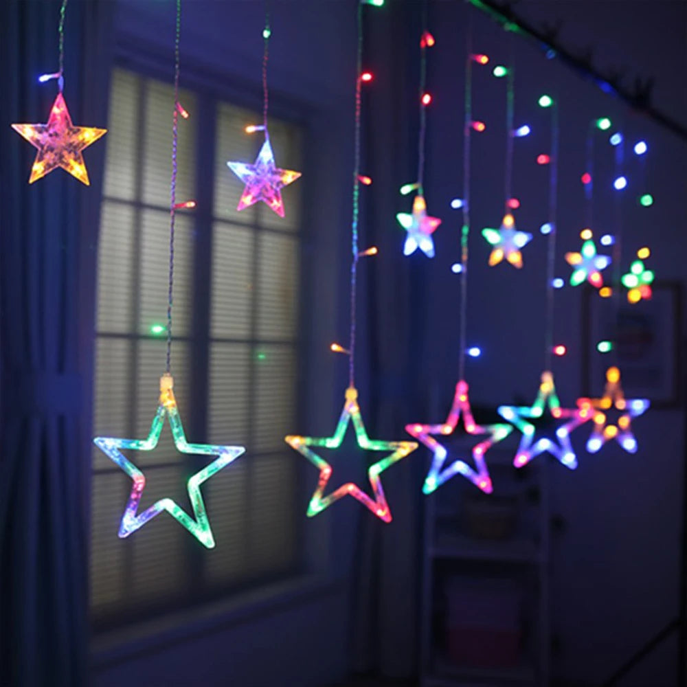 LumiSter LED Light Curtain 3.5M – Magical Outdoor Fairy Lights Display 2