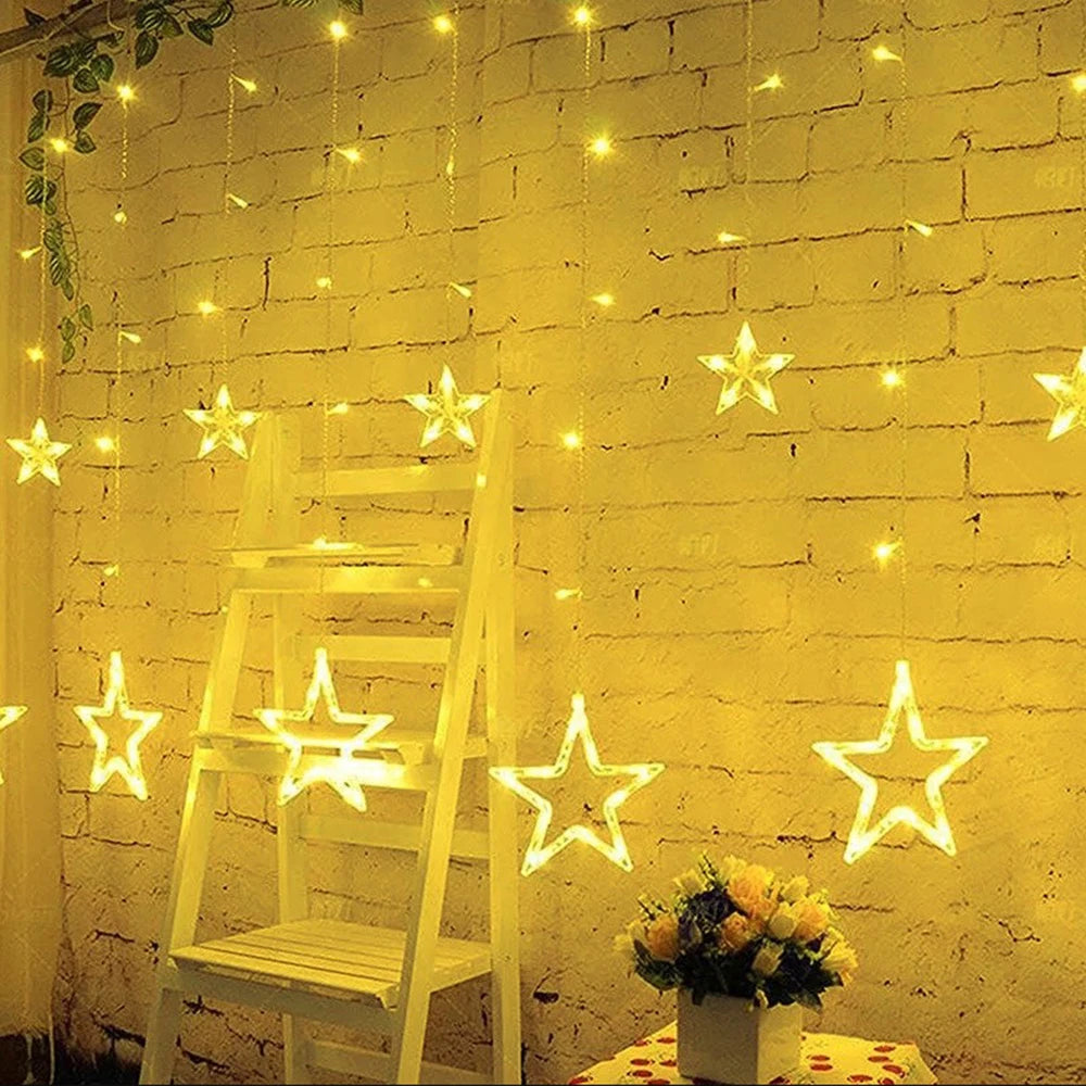 LumiSter LED Light Curtain 3.5M – Magical Outdoor Fairy Lights Display 3