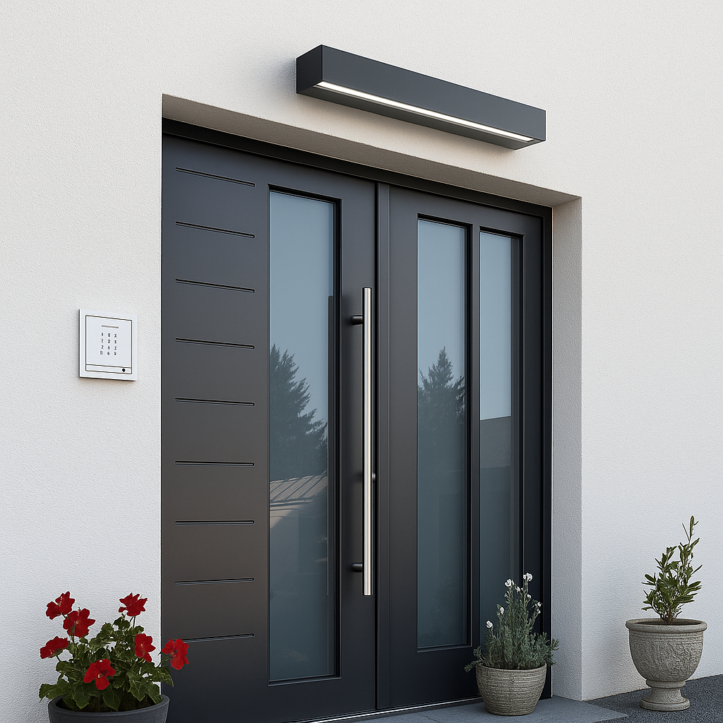 Lumistra LED Wall Sconce – Modern Illumination for Stylish Outdoor Spaces 4