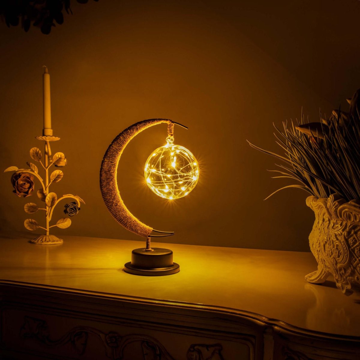 Lunaire Table Lamp – Enchanting Glow for Cozy Spaces 0