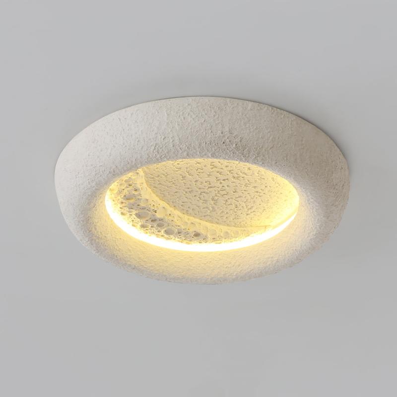 Lunar Glow Ceiling Lamp – Serene Illumination for Tranquil Spaces 0