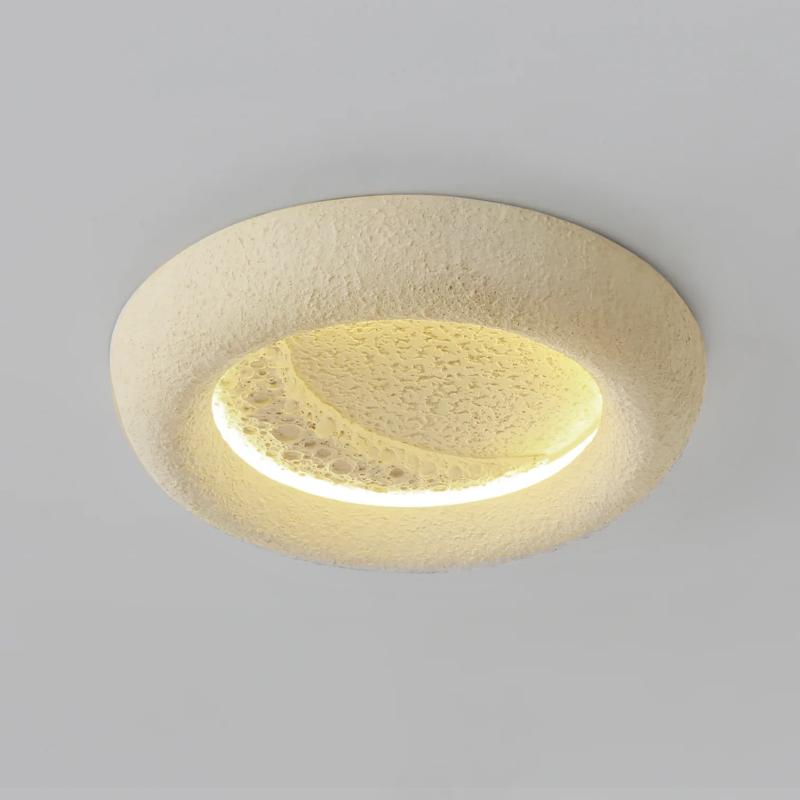 Lunar Glow Ceiling Lamp – Serene Illumination for Tranquil Spaces 10
