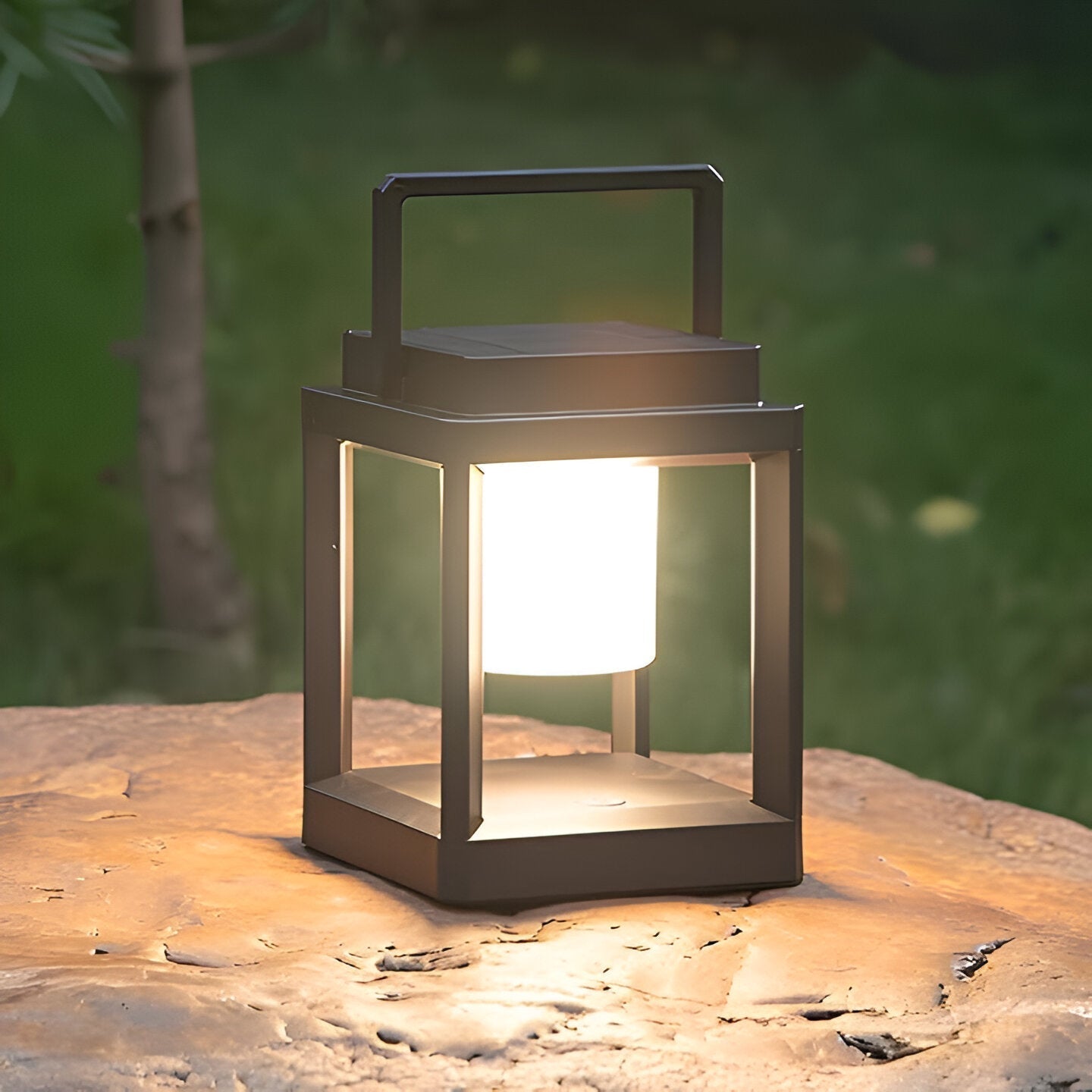 Lunistra Portable Solar Lamp – Elegant Illumination for Outdoor Spaces 2