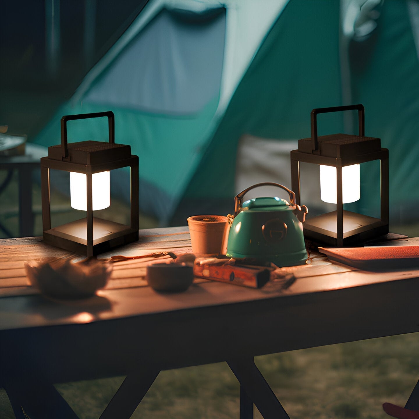 Lunistra Portable Solar Lamp – Elegant Illumination for Outdoor Spaces 5