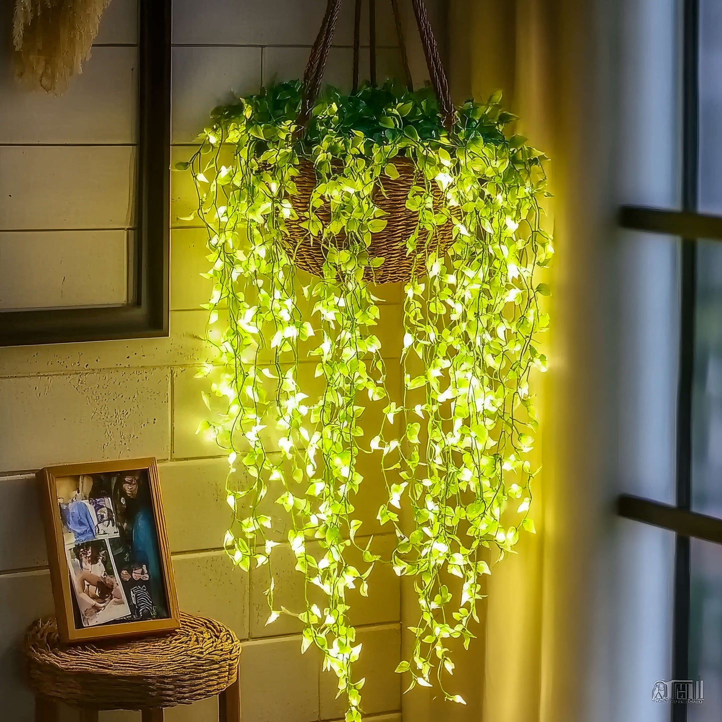 Lush Light Vine String Lights – Elegant Warm Glow for Cozy Atmosphere 1