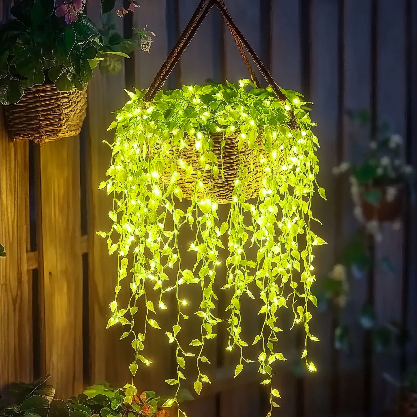 Lush Light Vine String Lights – Elegant Warm Glow for Cozy Atmosphere 2