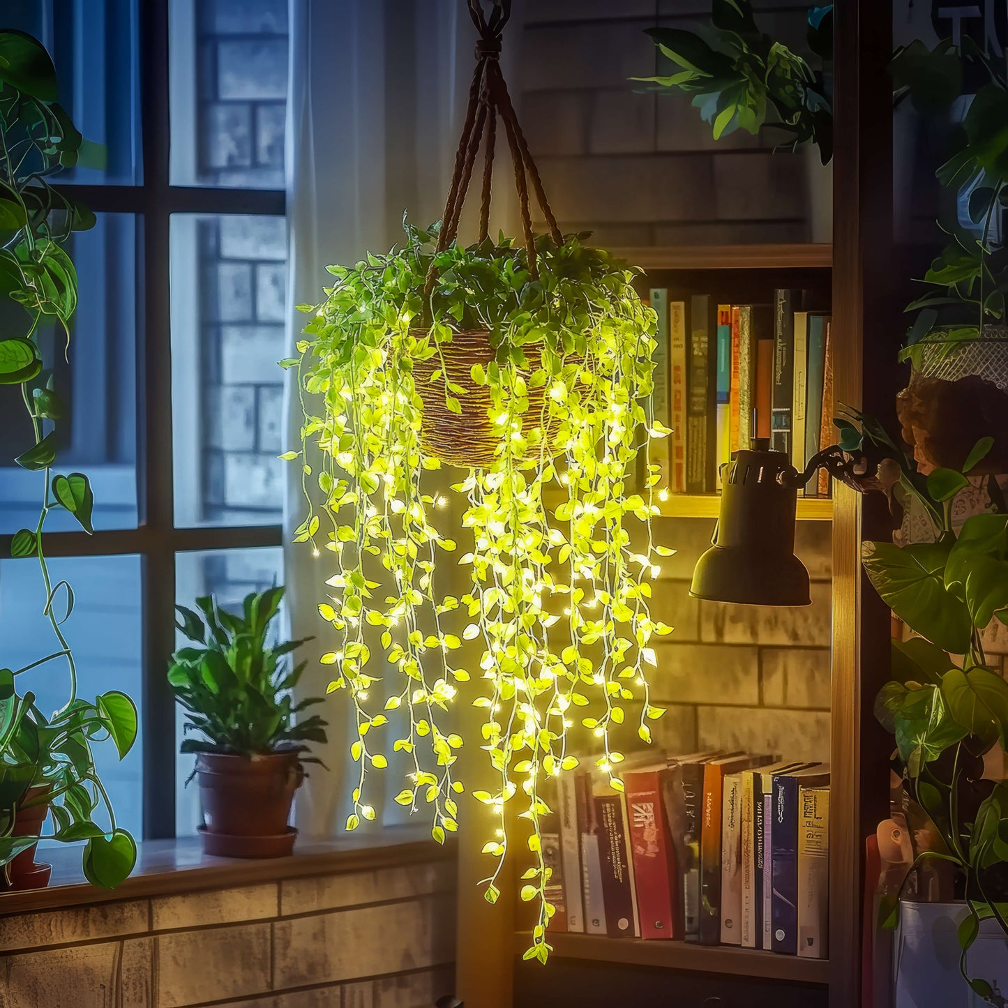 Lush Light Vine String Lights – Elegant Warm Glow for Cozy Atmosphere 4