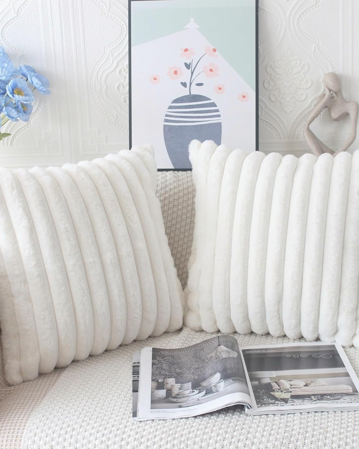 Luxe Channel Pillow – Sophisticated Comfort for Any Space 3