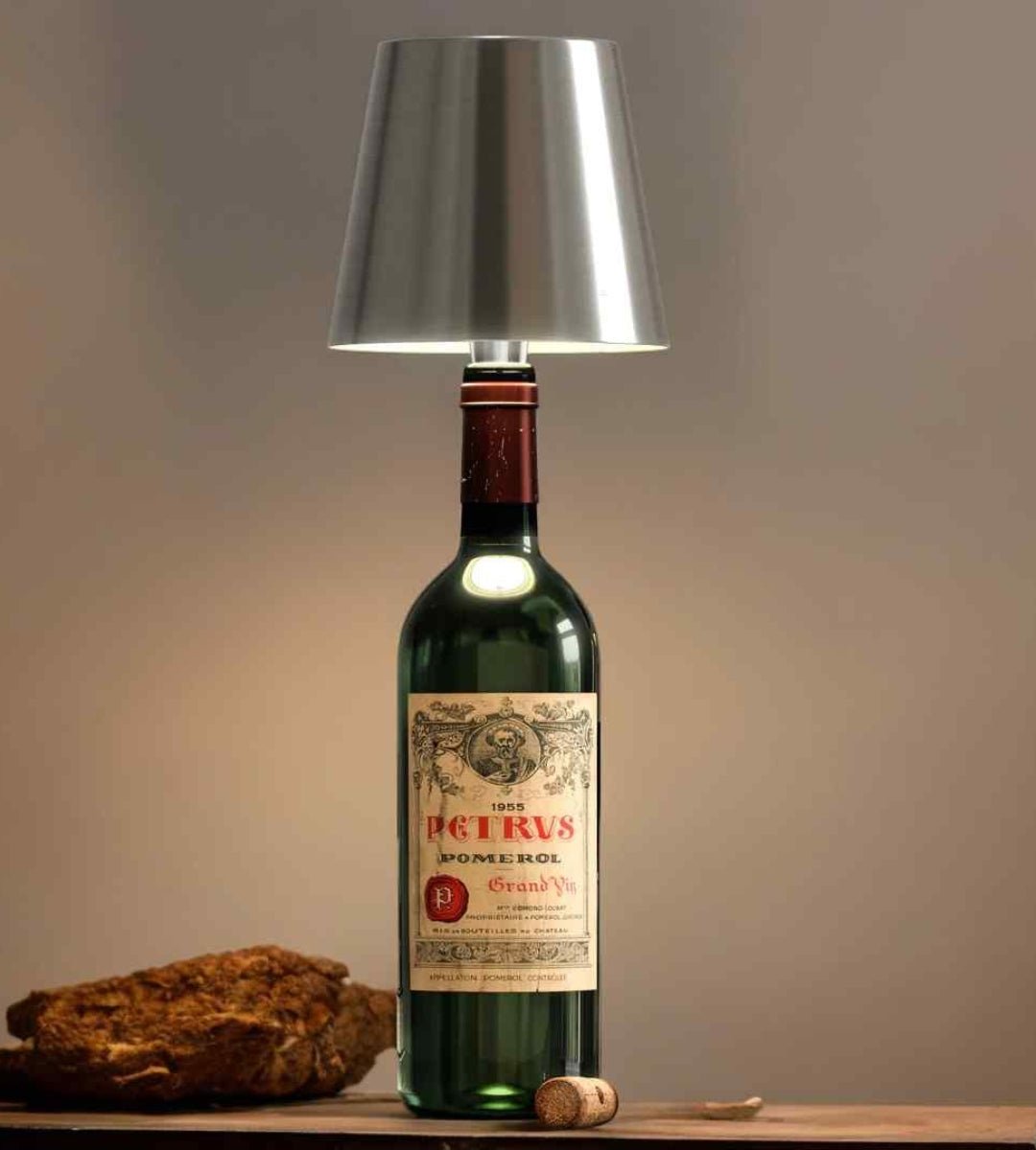 Luxe LED Bottle Lamp – Unique Lighting for Cozy Ambiance 5