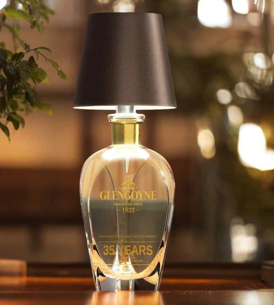 Luxe LED Bottle Lamp – Unique Lighting for Cozy Ambiance 6
