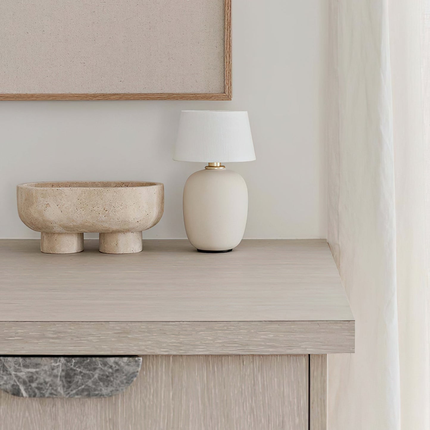 Marie Table Lamp – Luxurious Ceramic Base with Soft Glow 7