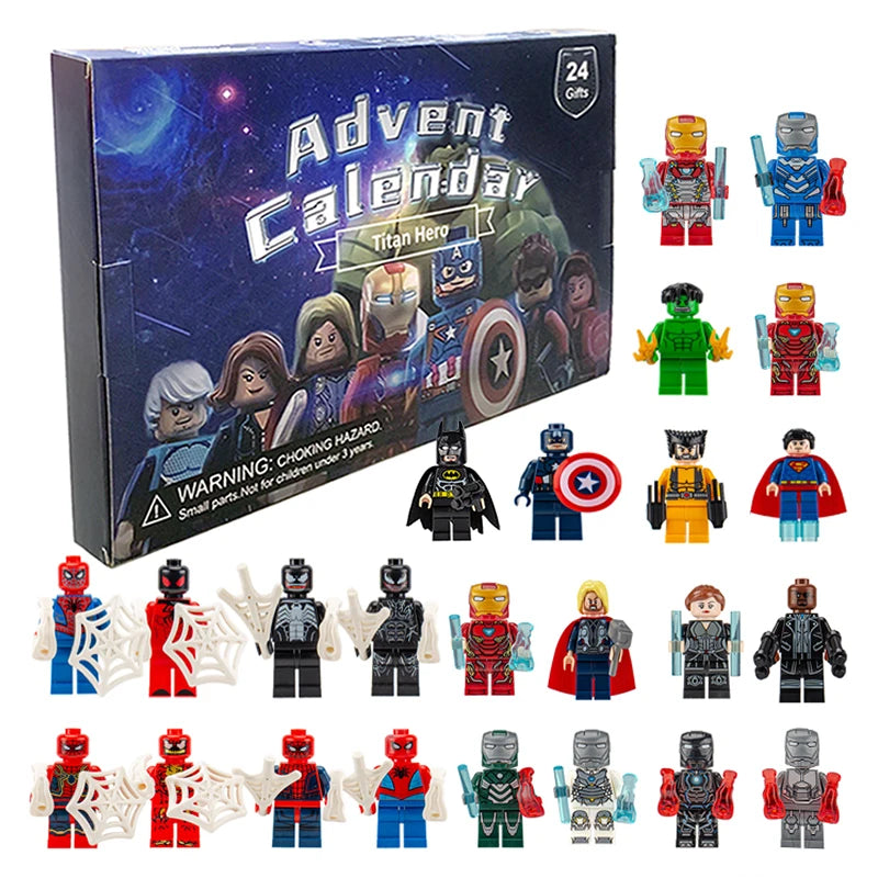Marvel Advent Calendar Box – 24 Unique Action Figures for Festive Fun 6