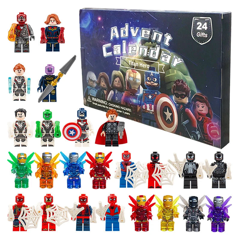 Marvel Advent Calendar Box – 24 Unique Action Figures for Festive Fun 8