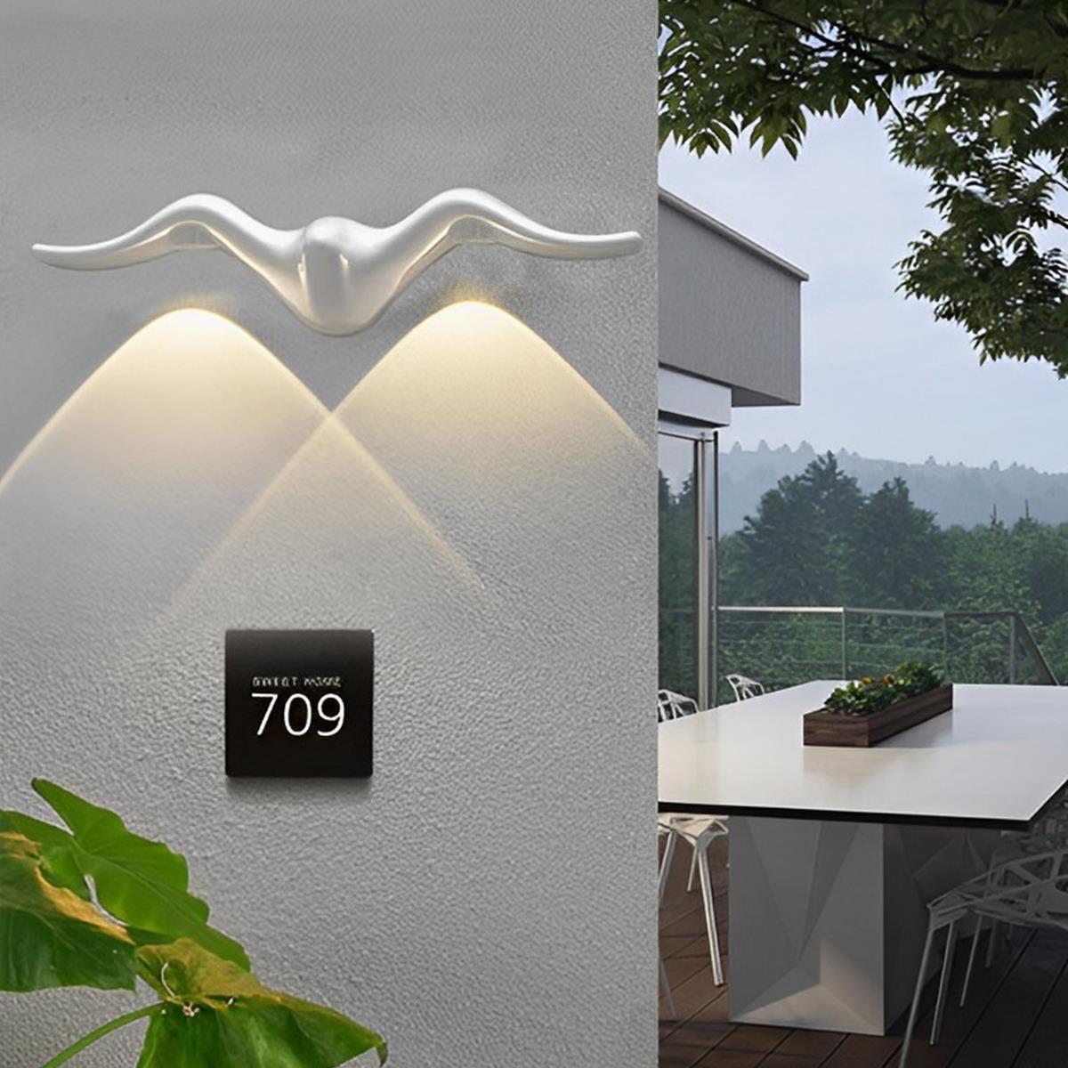 Modern Animal Shape Outdoor Wall Lights – Charming Illumination for Your Garden 3