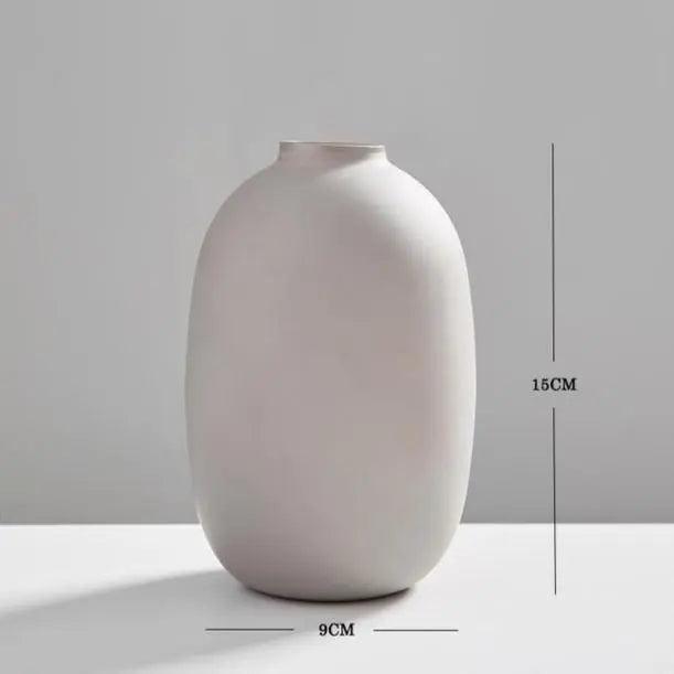 Modern Nordic Ceramic Vase – Unique Art Piece for Elegant Spaces 9