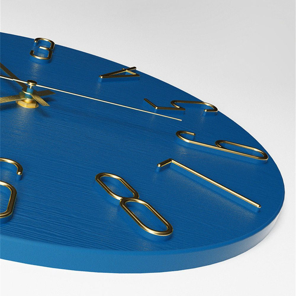 Modern Nordic Plastic Wall Clock – Timeless Elegance for Any Space 3