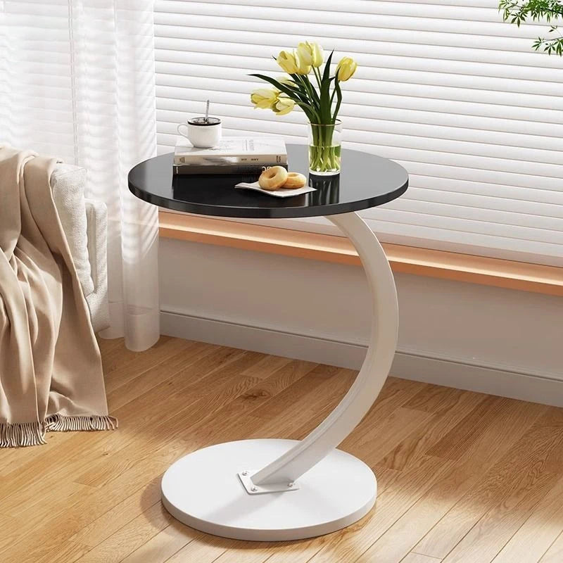 Modern Round Coffee Table – Chic Centerpiece for Cozy Spaces 0