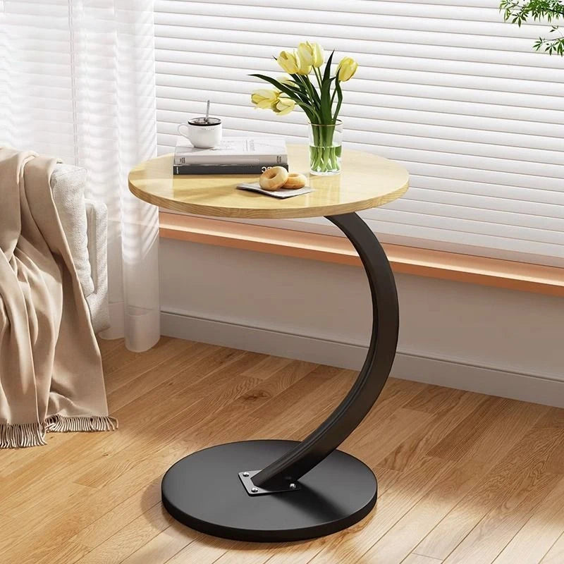 Modern Round Coffee Table – Chic Centerpiece for Cozy Spaces 7