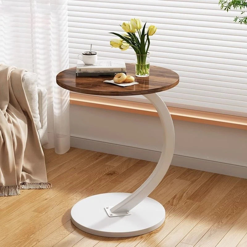 Modern Round Coffee Table – Chic Centerpiece for Cozy Spaces 8