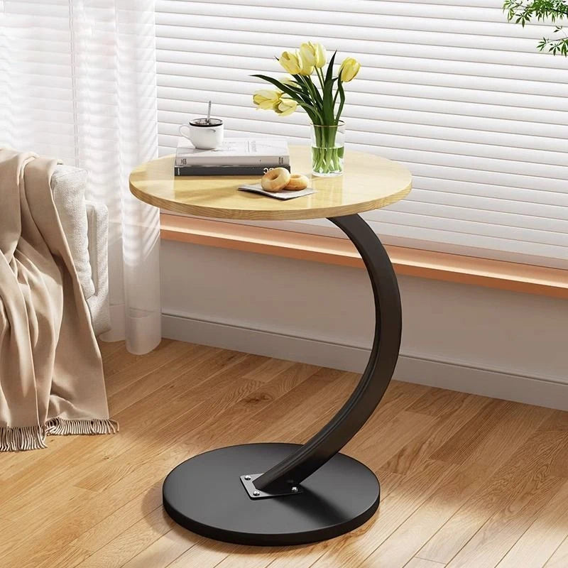 Modern Round Coffee Table – Chic Centerpiece for Cozy Spaces 9