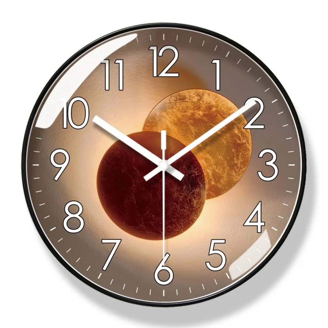 Modern Wall Clock Zynir – Elegant Timepiece for Serene Spaces 2