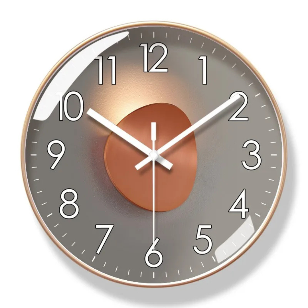Modern Wall Clock Zynir – Elegant Timepiece for Serene Spaces 4