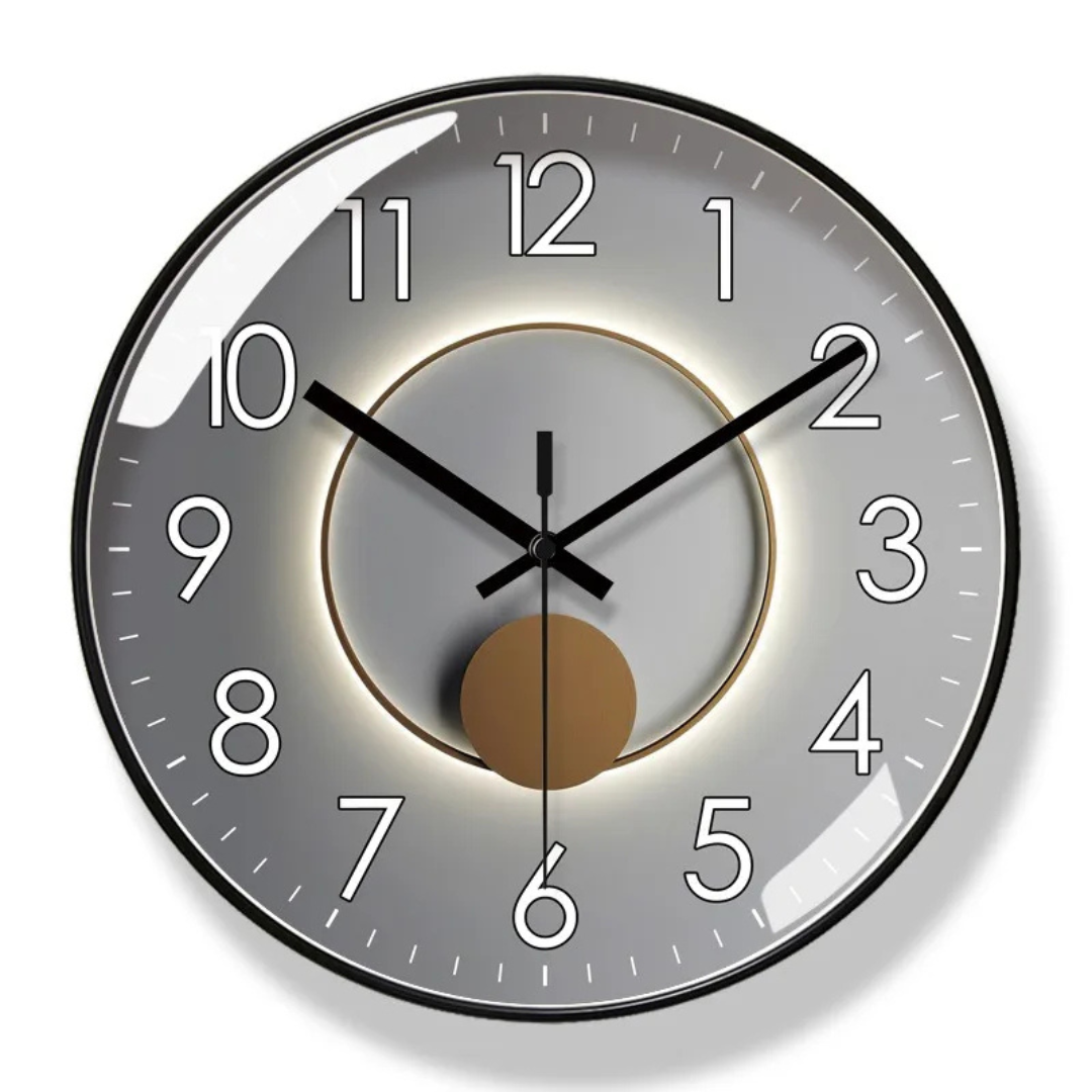 Modern Wall Clock Zynir – Elegant Timepiece for Serene Spaces 5