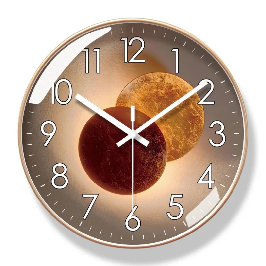 Modern Wall Clock Zynir – Elegant Timepiece for Serene Spaces 6