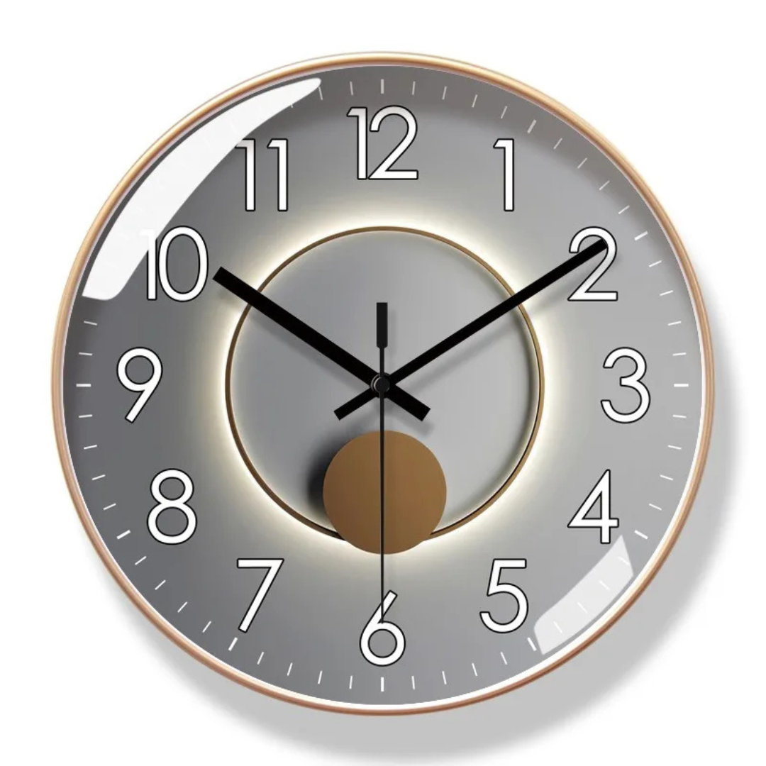 Modern Wall Clock Zynir – Elegant Timepiece for Serene Spaces 7