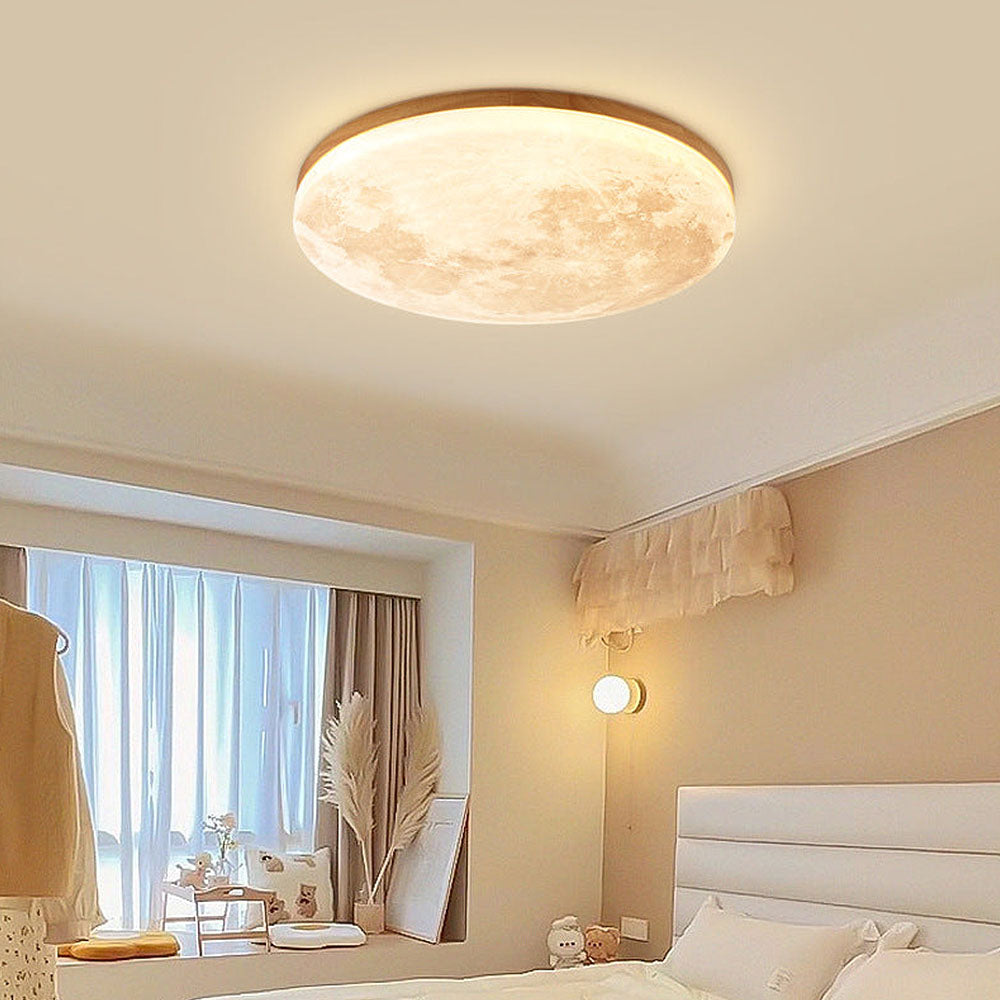 Moon Round Ceiling Lamp – Stylish LED Illumination for Every Space 0
