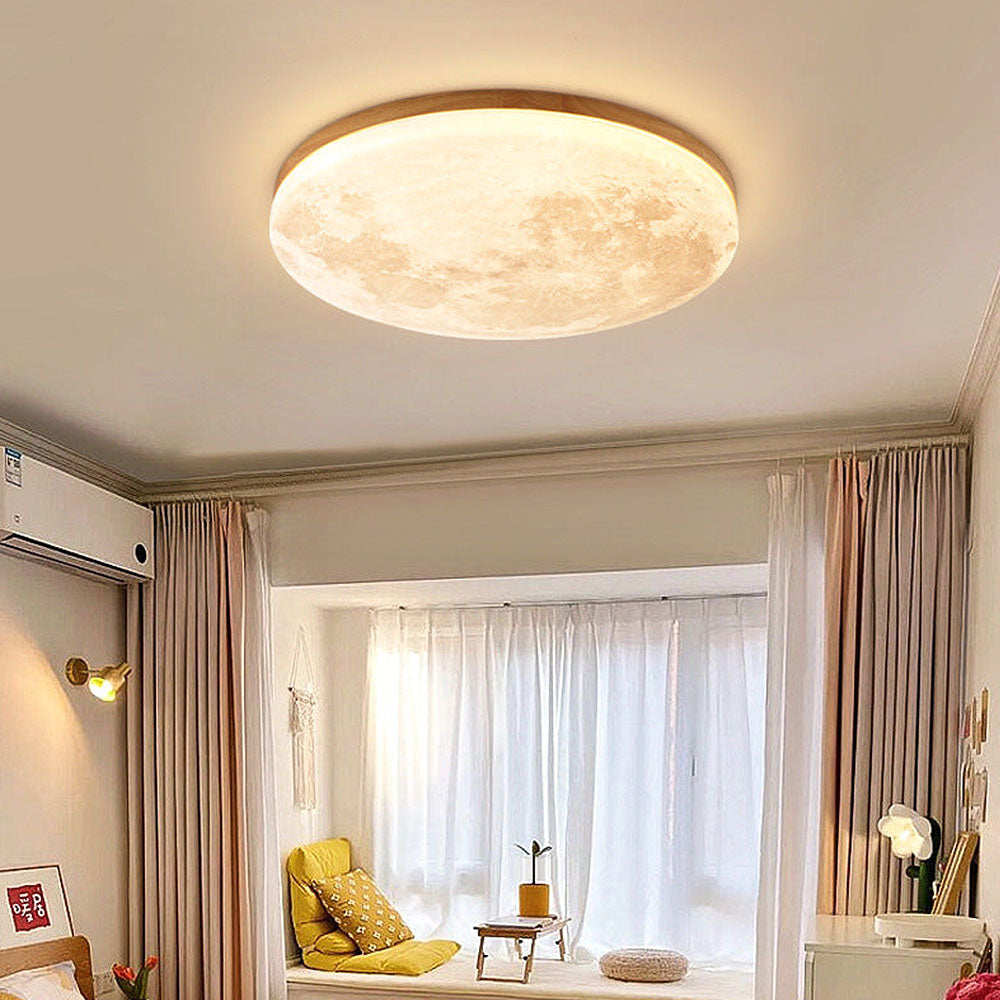 Moon Round Ceiling Lamp – Stylish LED Illumination for Every Space 7