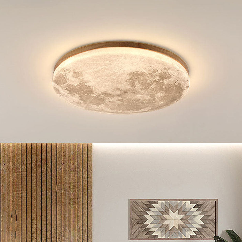 Moon Round Ceiling Lamp – Stylish LED Illumination for Every Space 8