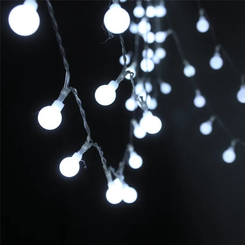 Multicolor LED Ball Christmas Lights – Create Joyful Celebrations with Vibrant Colors 3