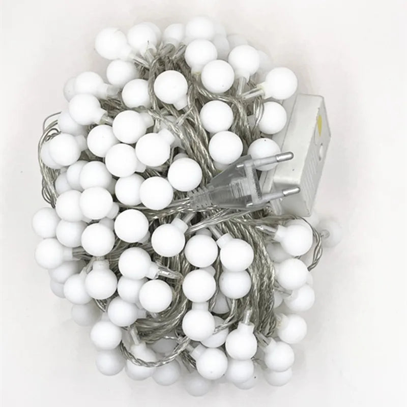 Multicolor LED Ball Christmas Lights – Create Joyful Celebrations with Vibrant Colors 4