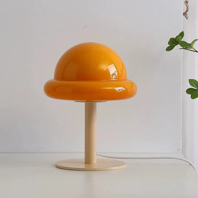 Mushroom Table Lamp – Cozy Mid-Century Glow for Any Space 14