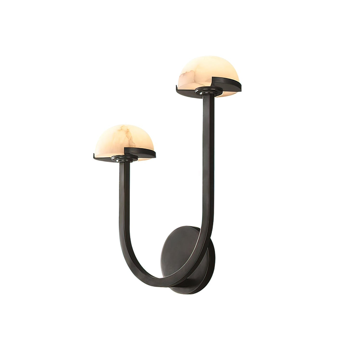 Mushroom Wall Lamp Alabaster Design – Serene Illumination for Modern Spaces 9