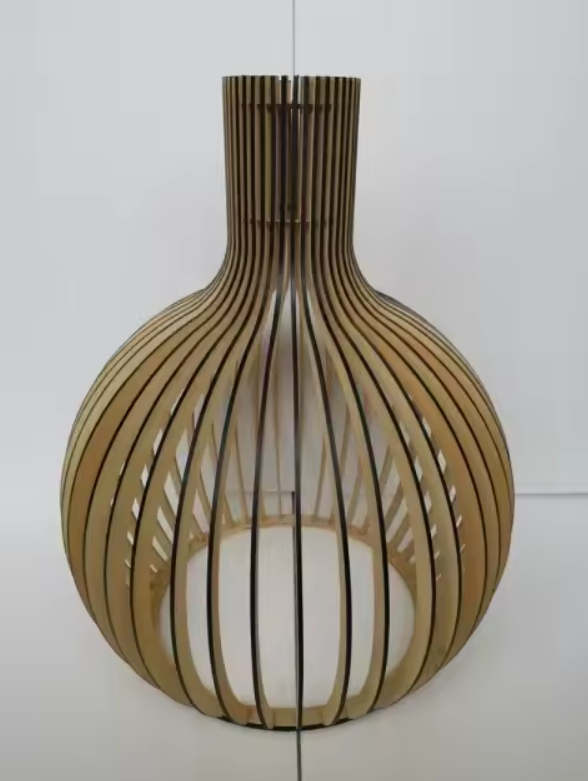 Natura Orb Bamboo Pendant Light – Handcrafted Warmth for Inviting Spaces 9