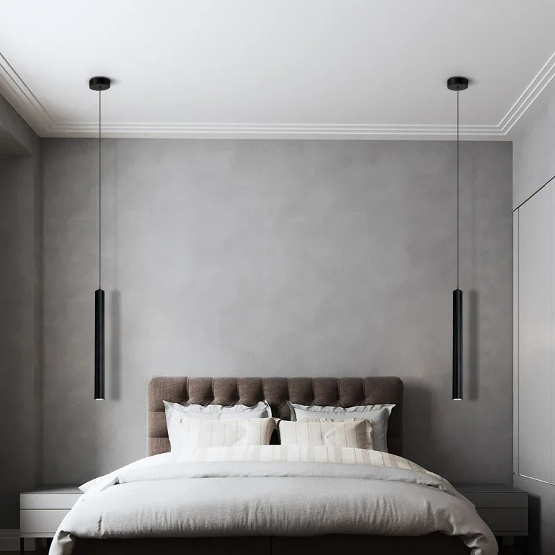Nordic Black Pendant Lamp – Sleek Illumination for Modern Spaces 4