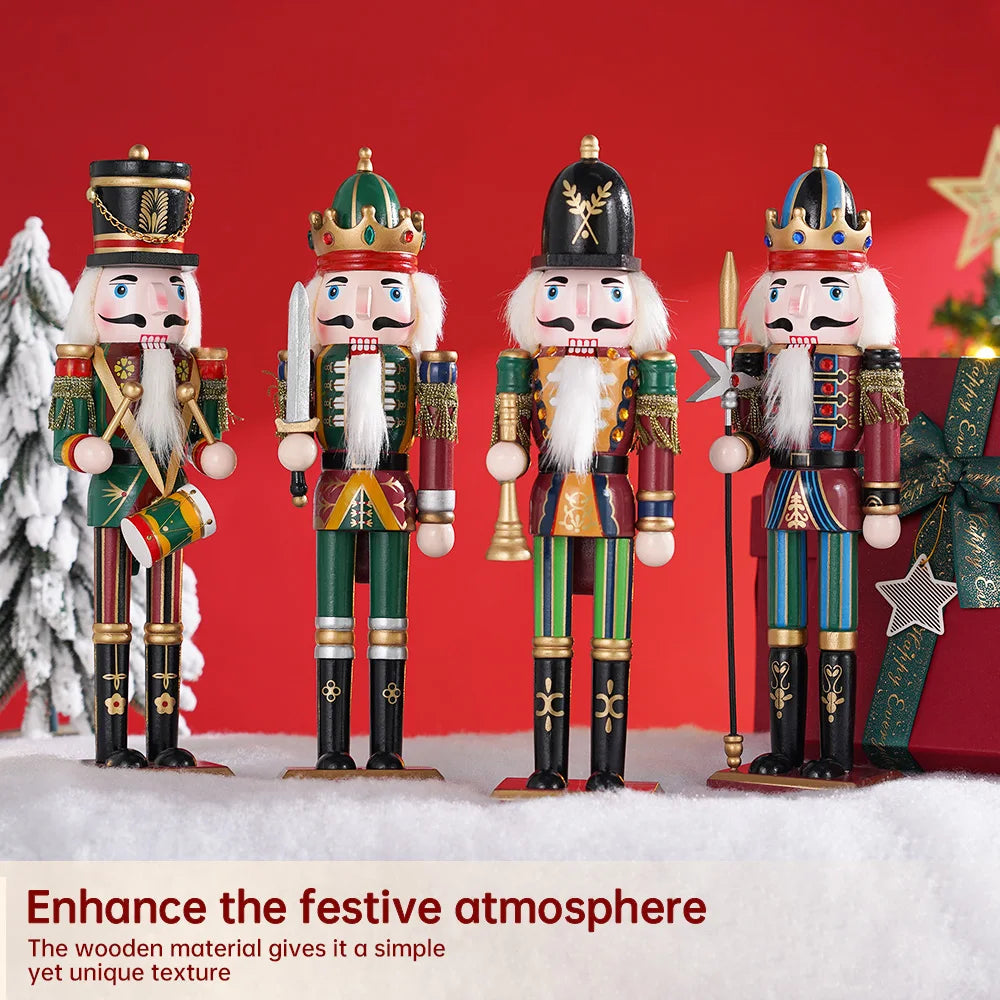 Nutcracker Soldier Decoration – Charming Holiday Accent for Festive Spirit 11
